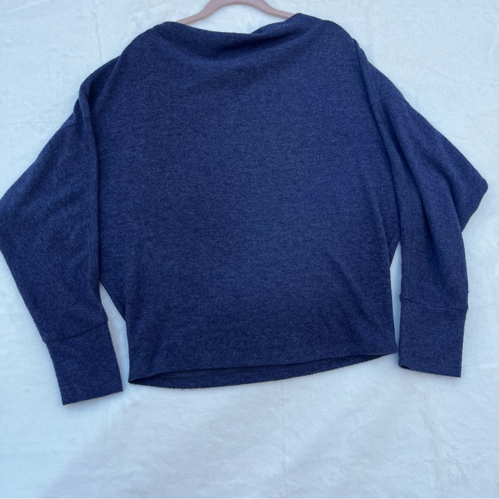 Gilli Charcoal Cowl Neck Sweater Sz M - Picture 2 of 7
